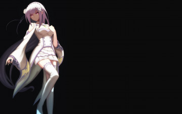 Картинка аниме re +zero+kara+hajimeru+isekai+seikatsu фон взгляд девушка