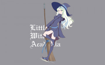Картинка little+witch+academia аниме фон взгляд девушка