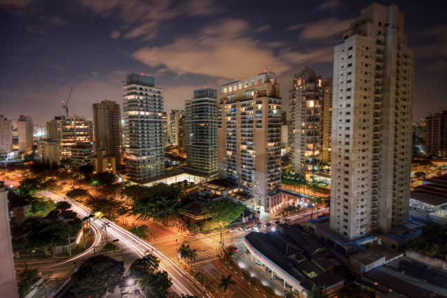 Обои картинки фото sao paulo, города, сан-пауло , бразилия, небоскребы