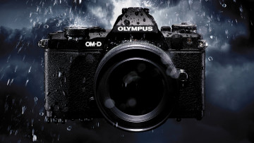 обоя olympus om-d, бренды, olympus, om-d, фотоаппараты, объектив, системные, камеры