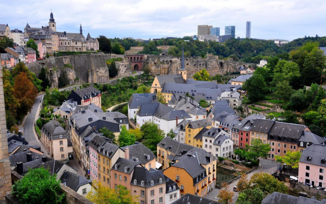 Обои картинки фото люксембург, города, - столицы государств
