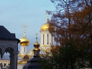 Картинка сергиев пасад троице сергиева лавра города православные церкви монастыри