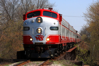 Картинка техника поезда состав локомотив рельсы дорога железная