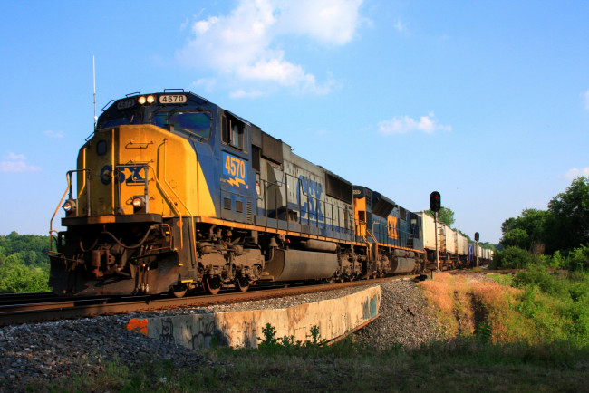 Обои картинки фото техника, поезда, дорога, железная, локомотив, рельсы, состав