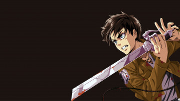 Картинка аниме shingeki+no+kyojin ken survivor eren sword anime attack on titan shingeki no kyojin manga japansese giant blade