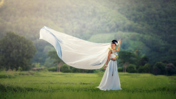 Картинка девушки -+азиатки азиатка невеста