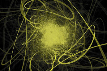 Картинка 3д+графика абстракция+ abstract клубок хаос