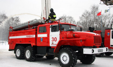 Картинка автоцистерна пожарная ац 30 автомобили пожарные машины виталий кузьмин