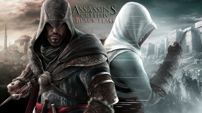 Обои картинки фото видео, игры, assassin`s, creed, iv, black, flag, assassin, s