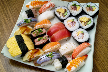 обоя еда, рыба,  морепродукты,  суши,  роллы, суши