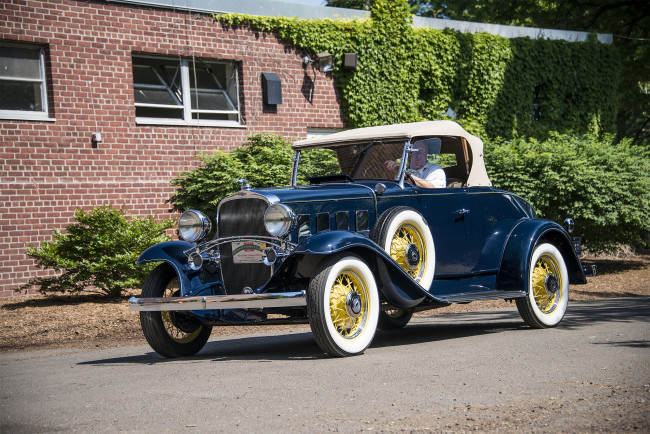 Обои картинки фото chevrolet confederate series b,  1932, автомобили, классика, автопробег, выставка, автошоу