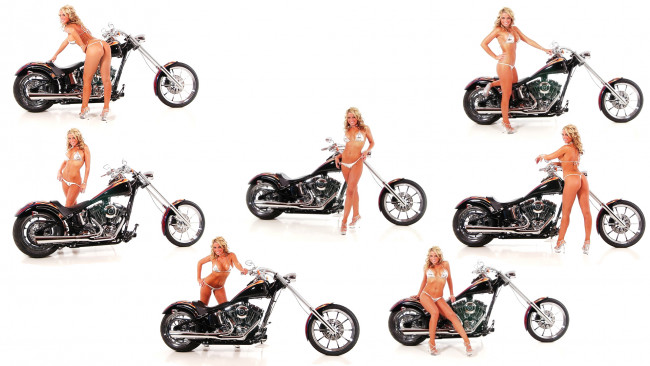 Обои картинки фото moto girls 8, мотоциклы, мото с девушкой, moto, girls
