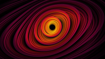 Картинка 3д+графика абстракция+ abstract спираль розовая