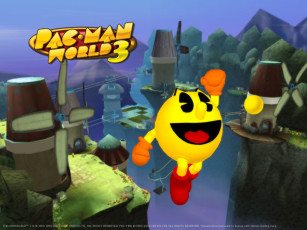 Картинка видео игры pac man world