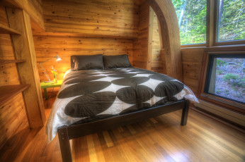Картинка интерьер спальня кровать
