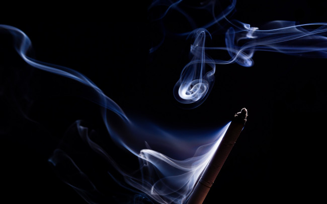 Обои картинки фото 3д, графика, другое, дым, сигарета