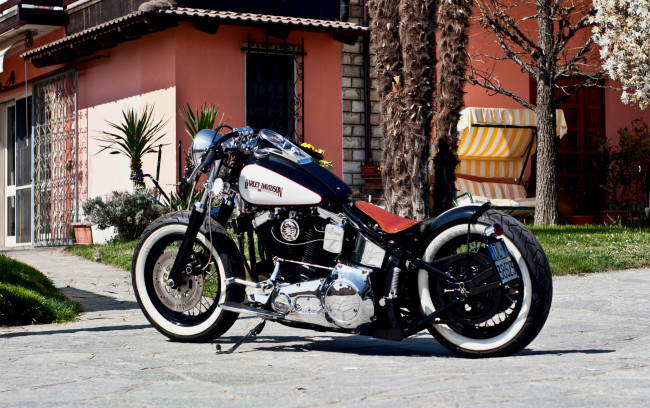 Обои картинки фото мотоциклы, harley-davidson