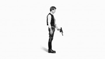 Картинка harrison+ford рисованное кино фон мужчина пистолет