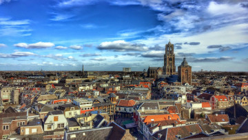 Картинка utrecht netherlands города -+панорамы