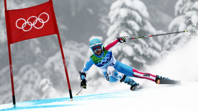 Обои картинки фото julia, mancuso, спорт, лыжный, лыжи, слаломд