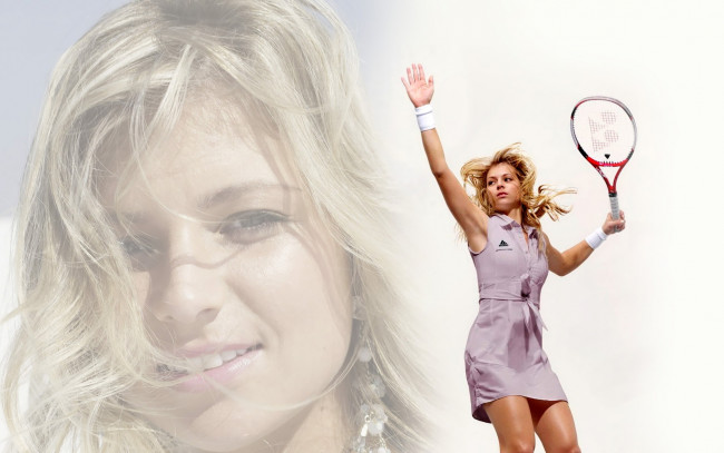Обои картинки фото maria, kirilenko, спорт, теннис, ракетка