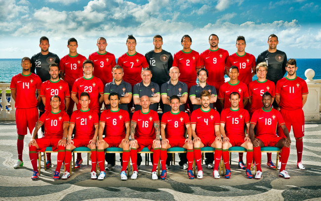 Обои картинки фото portugal, national, football, team, 2012, спорт, футбол, португалия, сборная