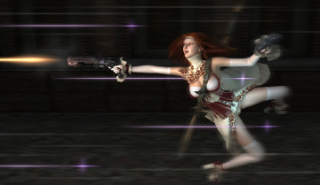 Картинка 3д+графика фантазия+ fantasy оружие девушка