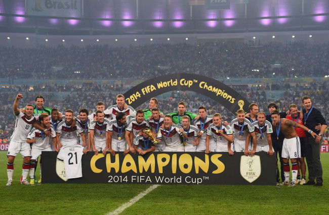 Обои картинки фото спорт, футбол, кубок, чемпион, германия, сборная, победа, триумф, мир