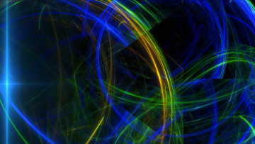 Картинка 3д+графика абстракция+ abstract свет цвет линии лучи узор