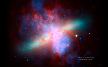 Картинка space космос галактики туманности туманность хаббл телескоп фото