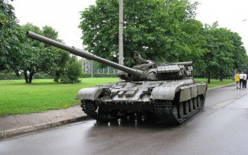 Картинка техника военная дорога танк бронетехника