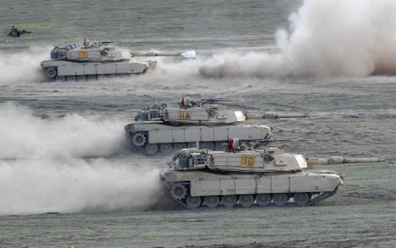 Картинка техника военная поле танки атака