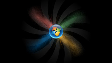 Картинка компьютеры windows vista longhorn фон логотип