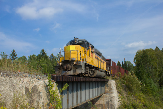 Обои картинки фото техника, поезда, локомотив, рельсы, состав, дорога, железная