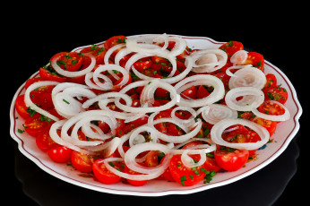 Картинка еда салаты +закуски снедь томаты помидоры