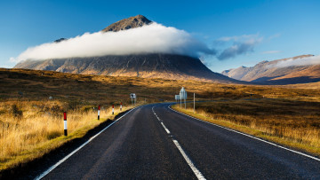 Картинка природа дороги шотландия