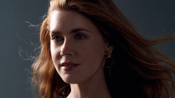 обоя девушки, amy adams, рыжая, лицо