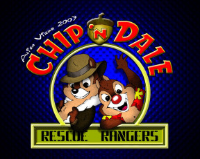 обоя мультфильмы, chip, `n, dale, rescue, rangers