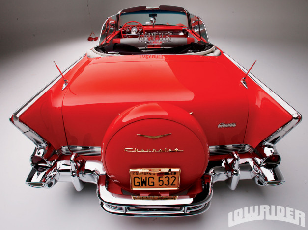 Обои картинки фото 1957, chevy, bel, air, convertible, автомобили, chevrolet, lowrider