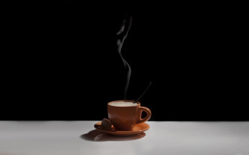 Картинка еда кофе кофейные зёрна чашка фигура девушки