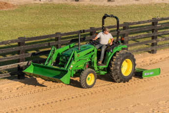 Картинка техника фронтальные+погрузчики john deere