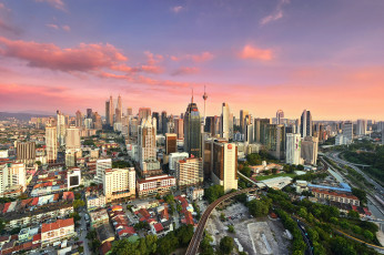 Картинка kuala+lumpur города куала-лумпур+ малайзия простор