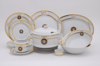 Картинка разное посуда столовые приборы кухонная утварь тарелки сервиз фарфор