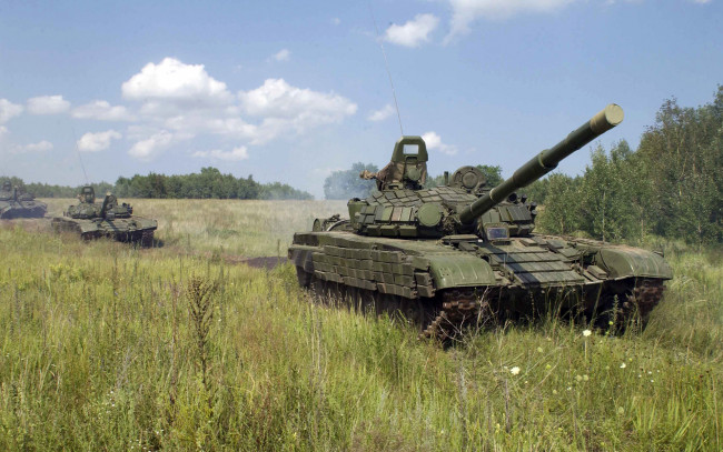 Обои картинки фото техника, военная техника, обт, россия, т-72, б