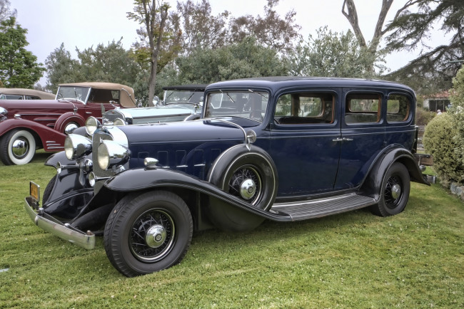 Обои картинки фото 1932 cadillac 355b imperial sedan, автомобили, выставки и уличные фото, автошоу, выставка