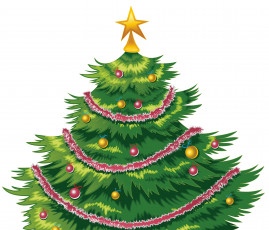 Картинка праздничные векторная+графика+ новый+год фон новый год украшения елка праздник