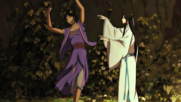 Картинка аниме tian+guan+ci+fu персонажи танец