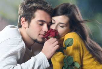 Картинка разное мужчина+женщина парень девушка роза