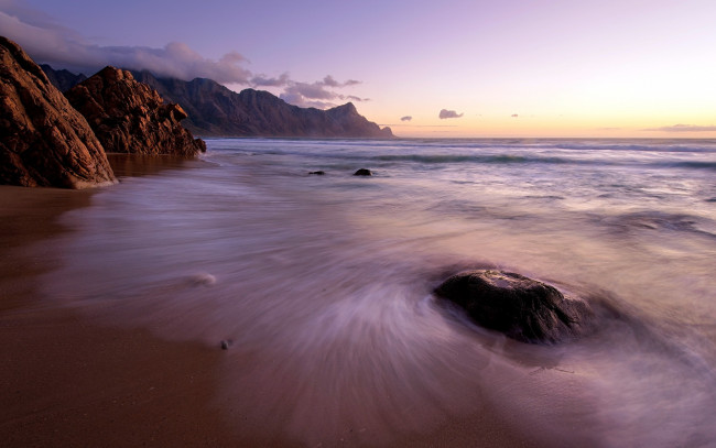 Обои картинки фото природа, побережье, океан, пляж, скалы, камень