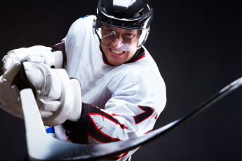 Картинка спорт хоккей клюшка шлем